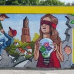 Leerlingen van het Gerrit Rietveld College in Utrecht zetten hun talenten in voor hun stad zonder muren